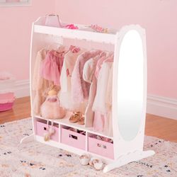 Kids Dress Up Storage Center Closet Like NEW