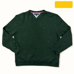 Tommy Hilfiger Forest Green Crewneck Size XXL