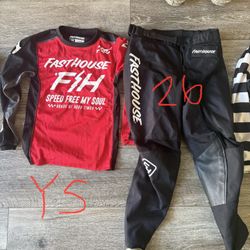 Fasthouse Riding Jersey and Pants