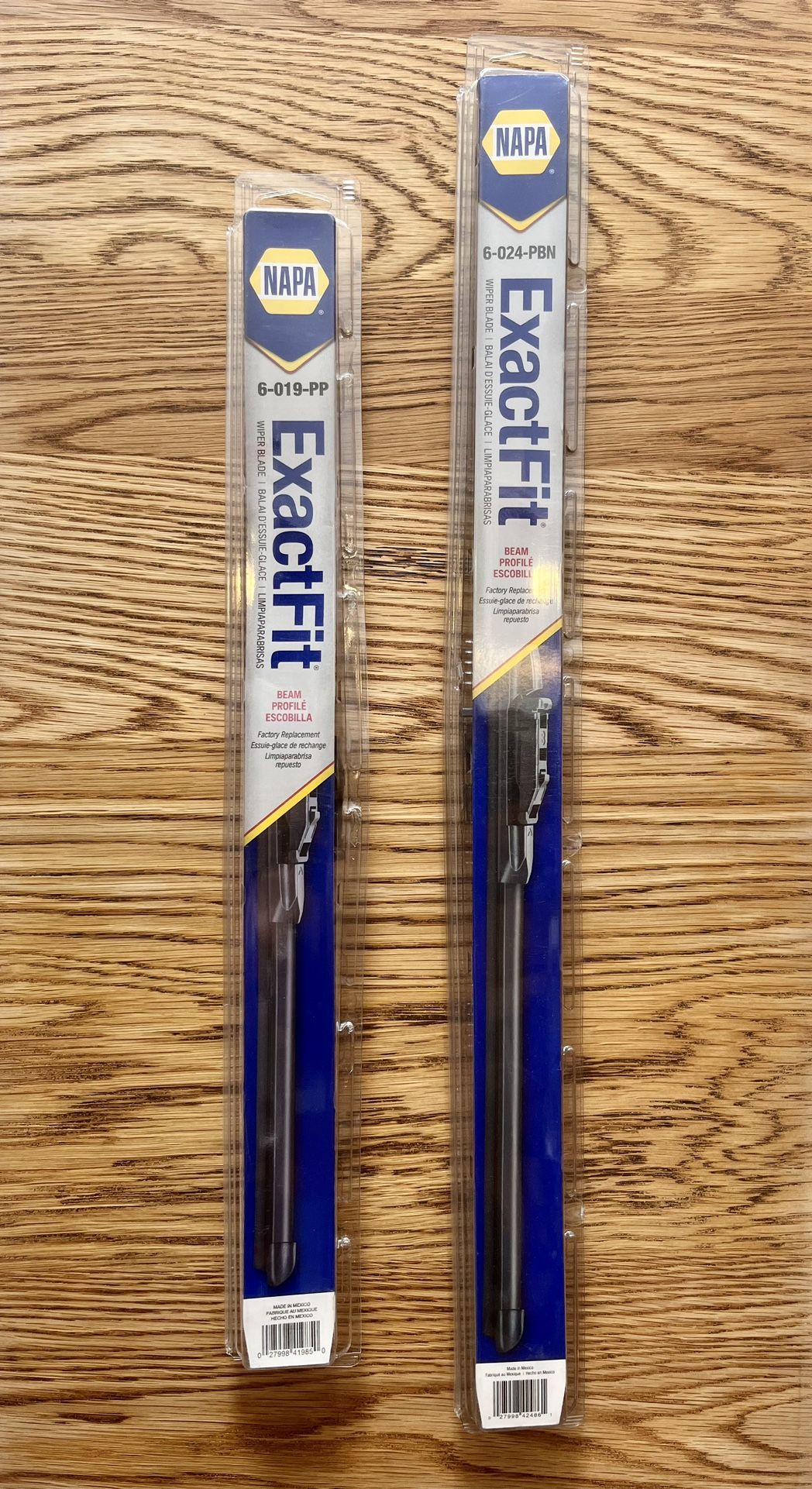 Set Of 2 Brand New Napa Brand Wiper Blades