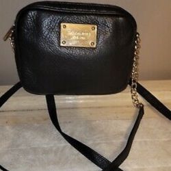 Leather Crossbody Wallet Purse Michael Kors