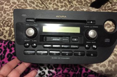 02 Acura RSX Type S radio
