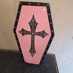 Widow Pink Dead Weight Coffin Weekender Bag