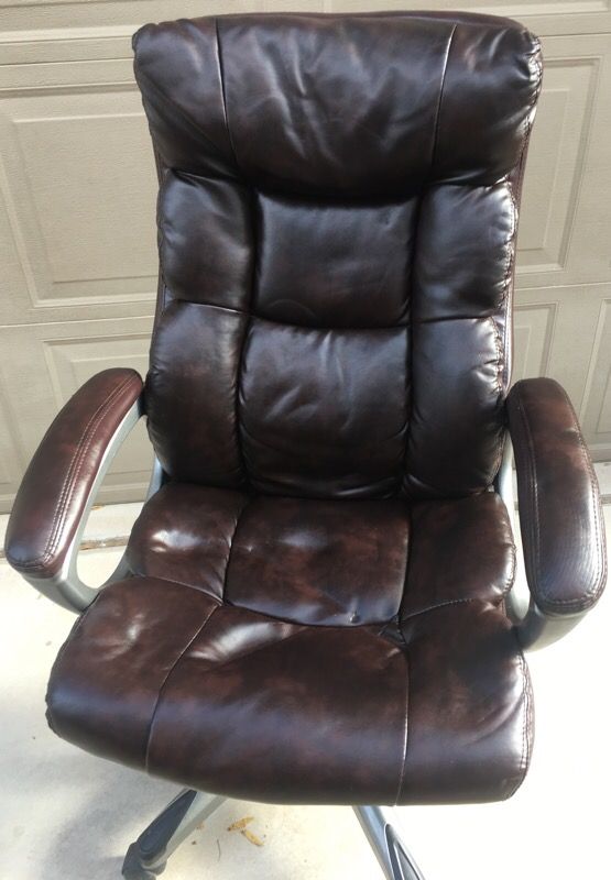 Brown Leather Chair