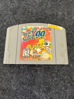 Bust A Move 99 Nintendo 64 Game N64 Cartridge Only