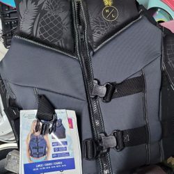 Life Jackets With The Tags On Still