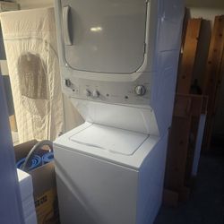 Used Stackable Washer And Dryer GE