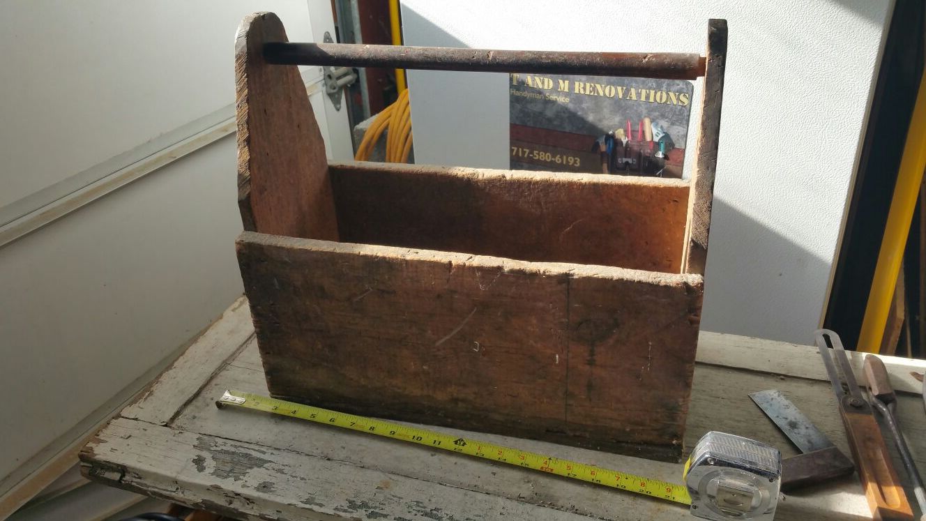 Old Carpenter's tool box