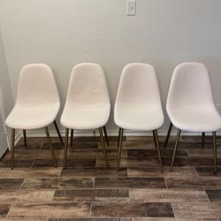 Boucle Dining Chairs 