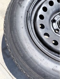General Ameritrac P245/70R17 Spare Tire with Steel Wheel