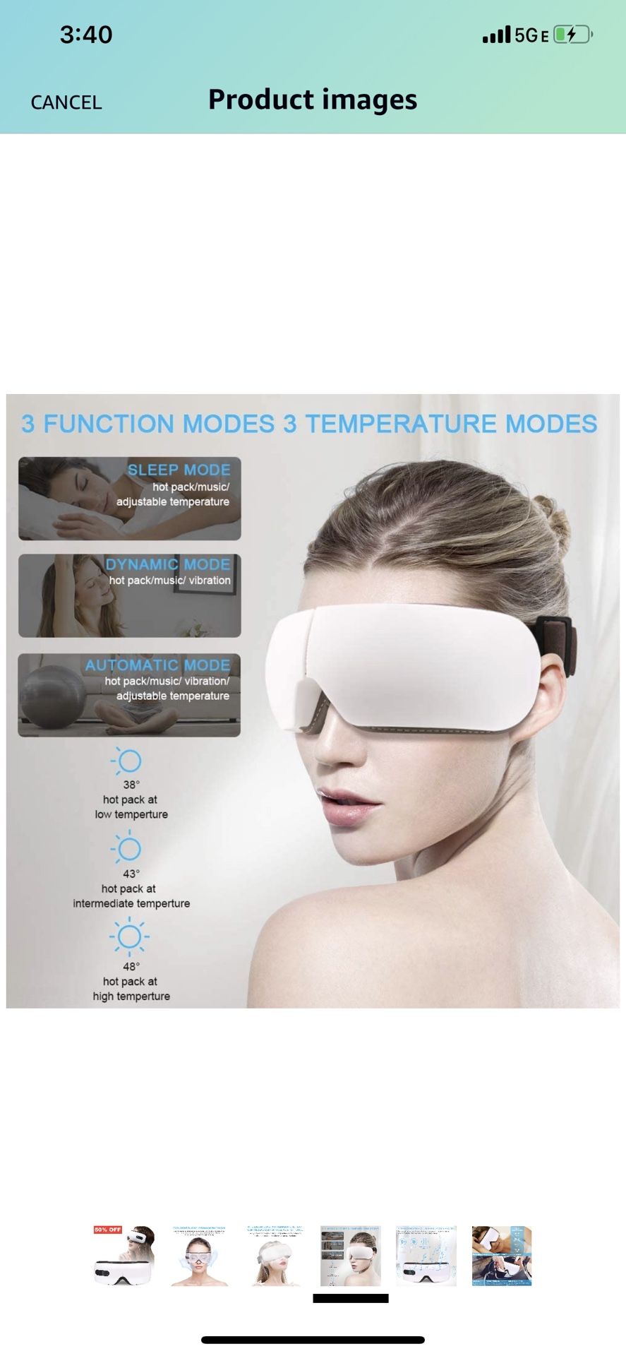 Tension Headache and Eye Heated Shiatsu Massage with relaxation