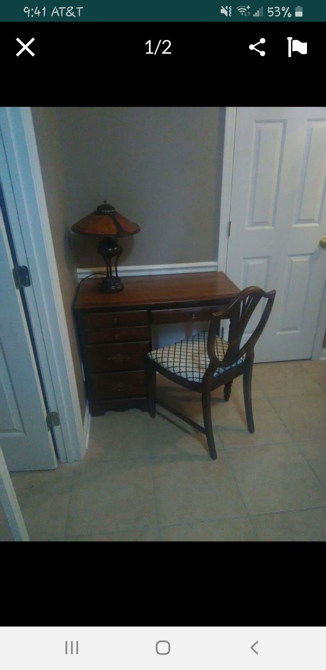 Small Desk and Chair