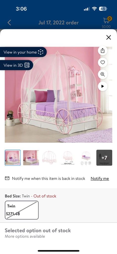 Girls Bed