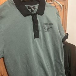 True Religion Men’s Size Medium Polo Shirt 