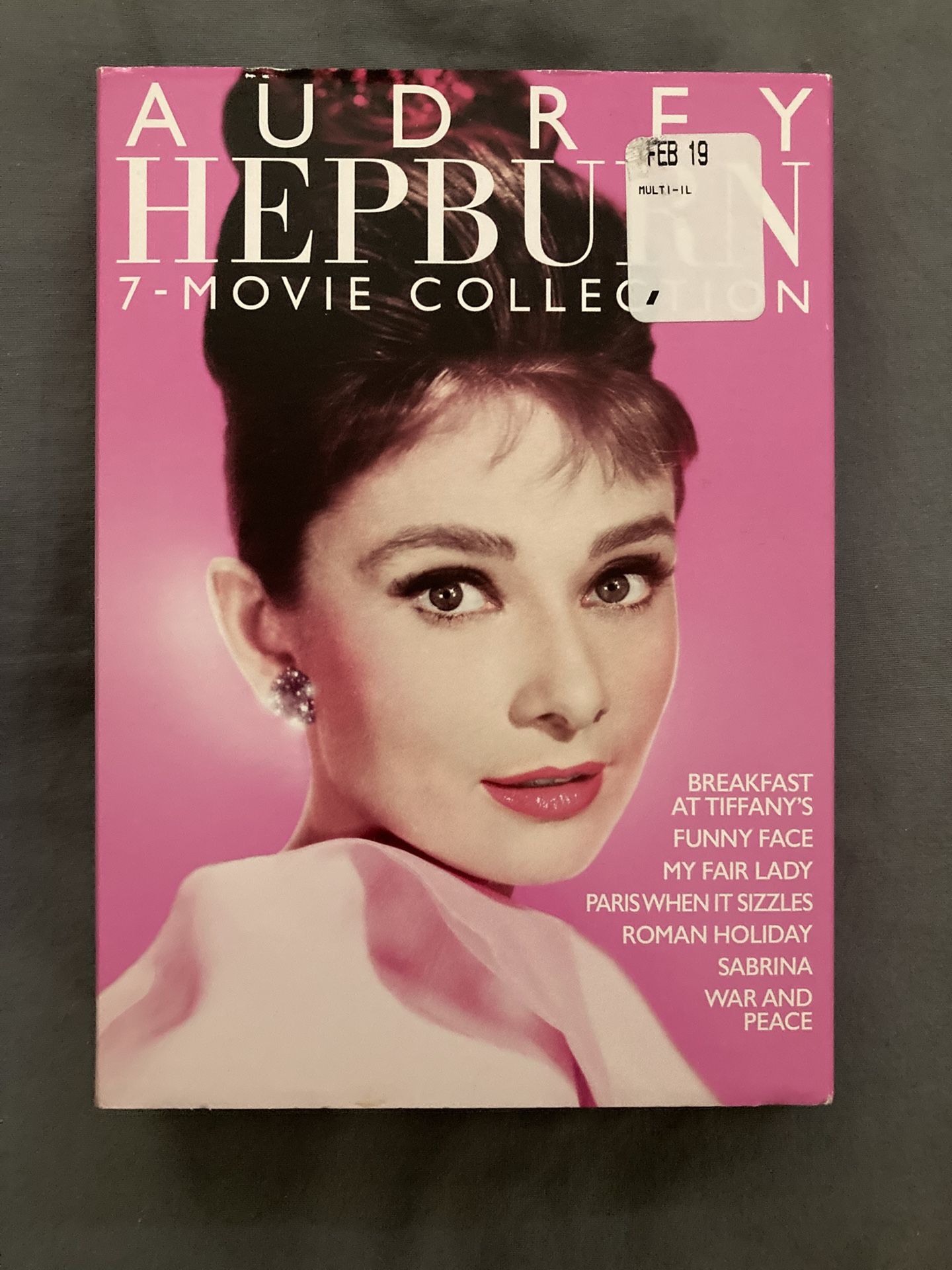 Audrey Hepburn 7-Movie Collection DVD NEW Sealed