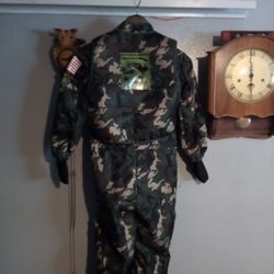 Kids Costume Army Style. Two Piece.