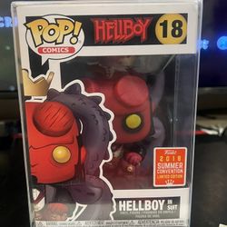 Hellboy In Suit Limited Edition 2018 Funk Pop #18