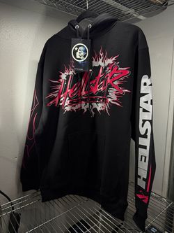 Hellstar Sports Graphic Hoodie Black