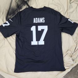 Las Vegas Raiders Davante Adams #17 Nike Game Kids' Jersey XLarge White