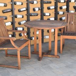 Kingsley Bate Teak Patio Set