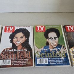 TV Guides- Seinfeld Farewell 1998 Vintage