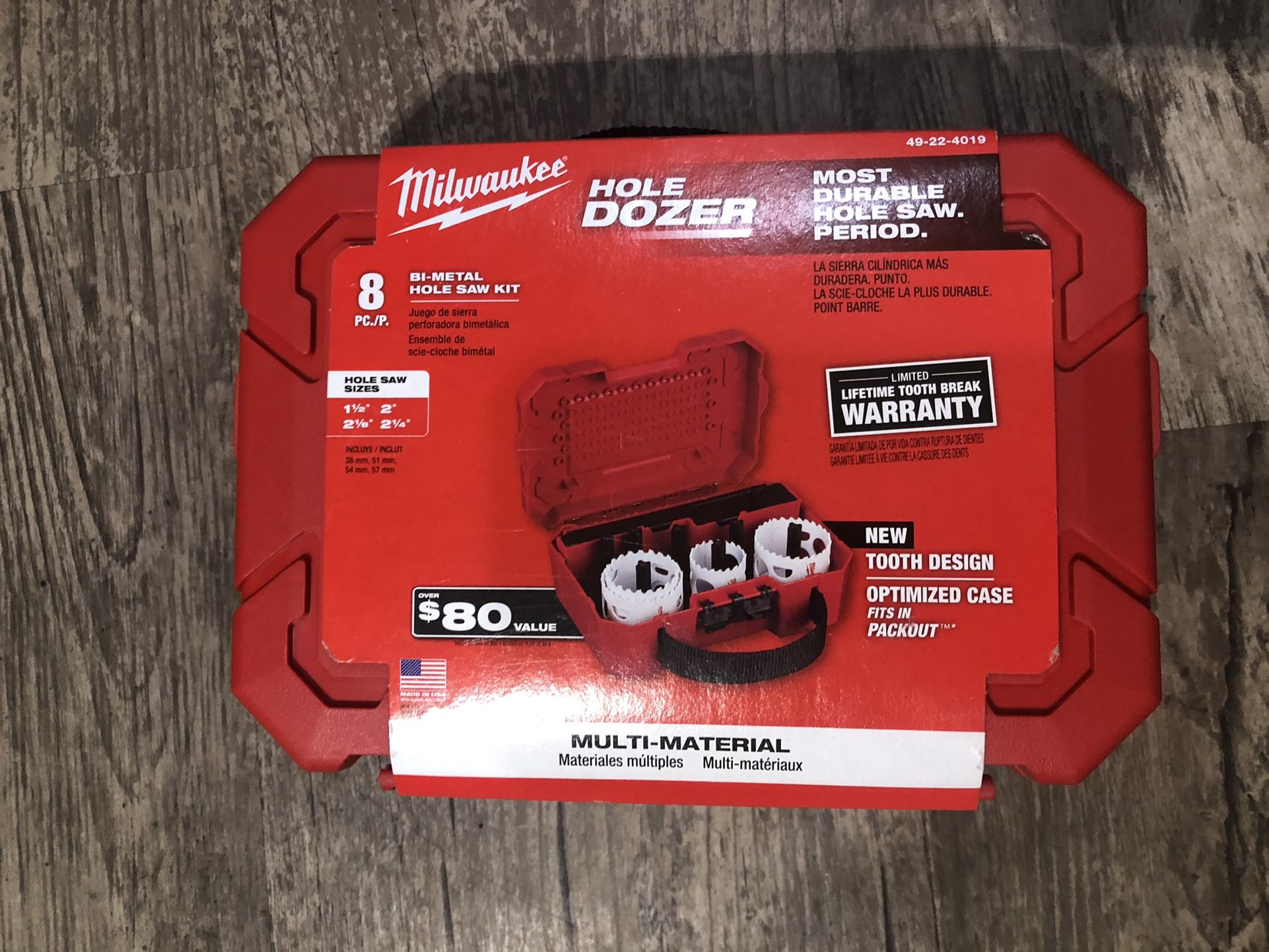 Milwaukee Hole Dozer Bi-Metal Hole Saw Kit (8-Piece)