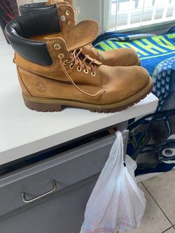 Timberland Wheat Nubuck Work Boots