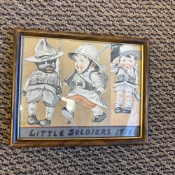 WWI Japanese cartoons antique