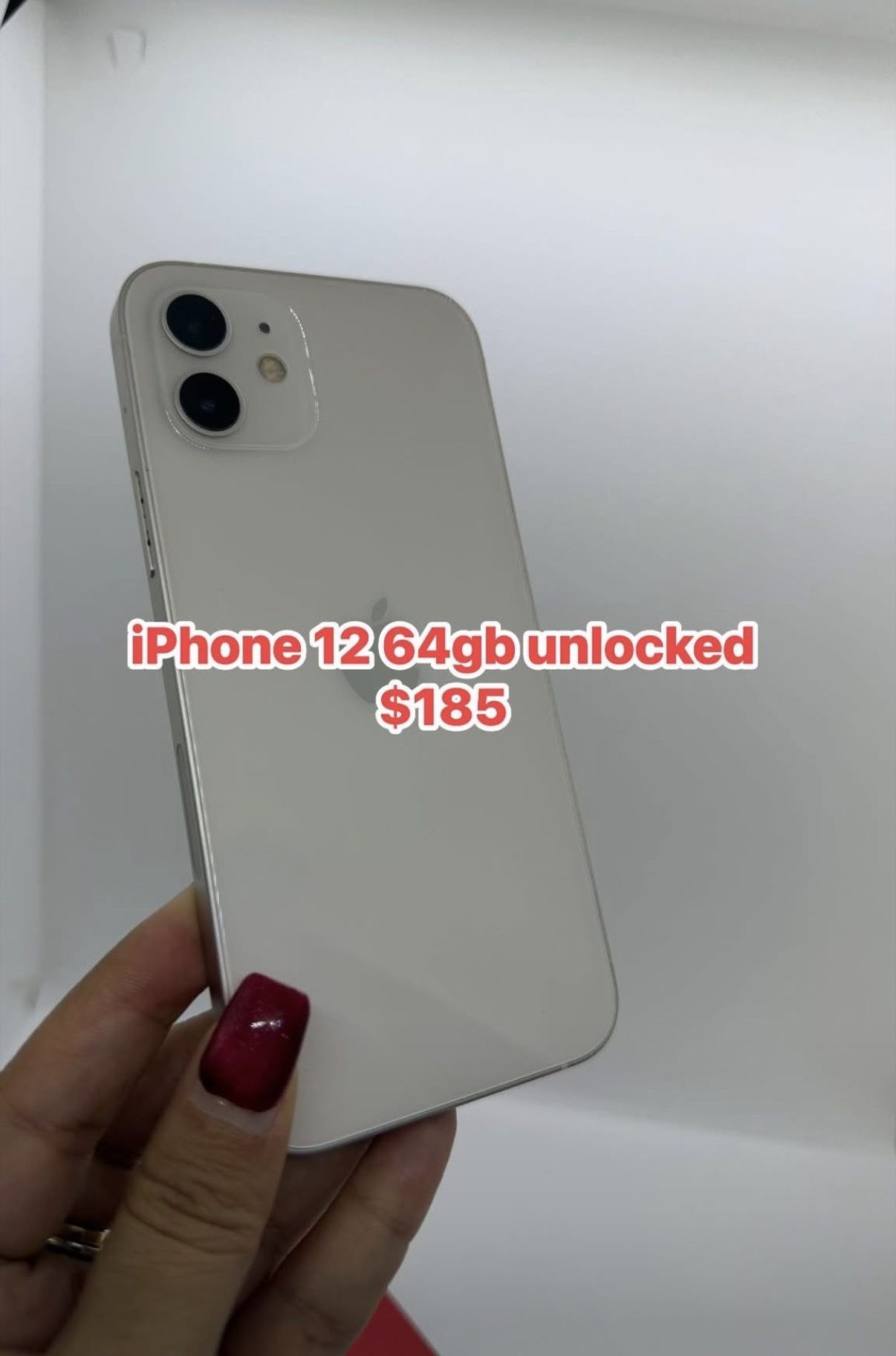 📲 IPhone 12 64 gb $185