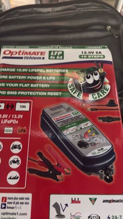 OptiMate Lithium LFP 4s 6A Battery Charger