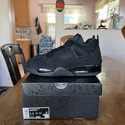 Jordan 4 Retro Black Cat (2025) Size 11