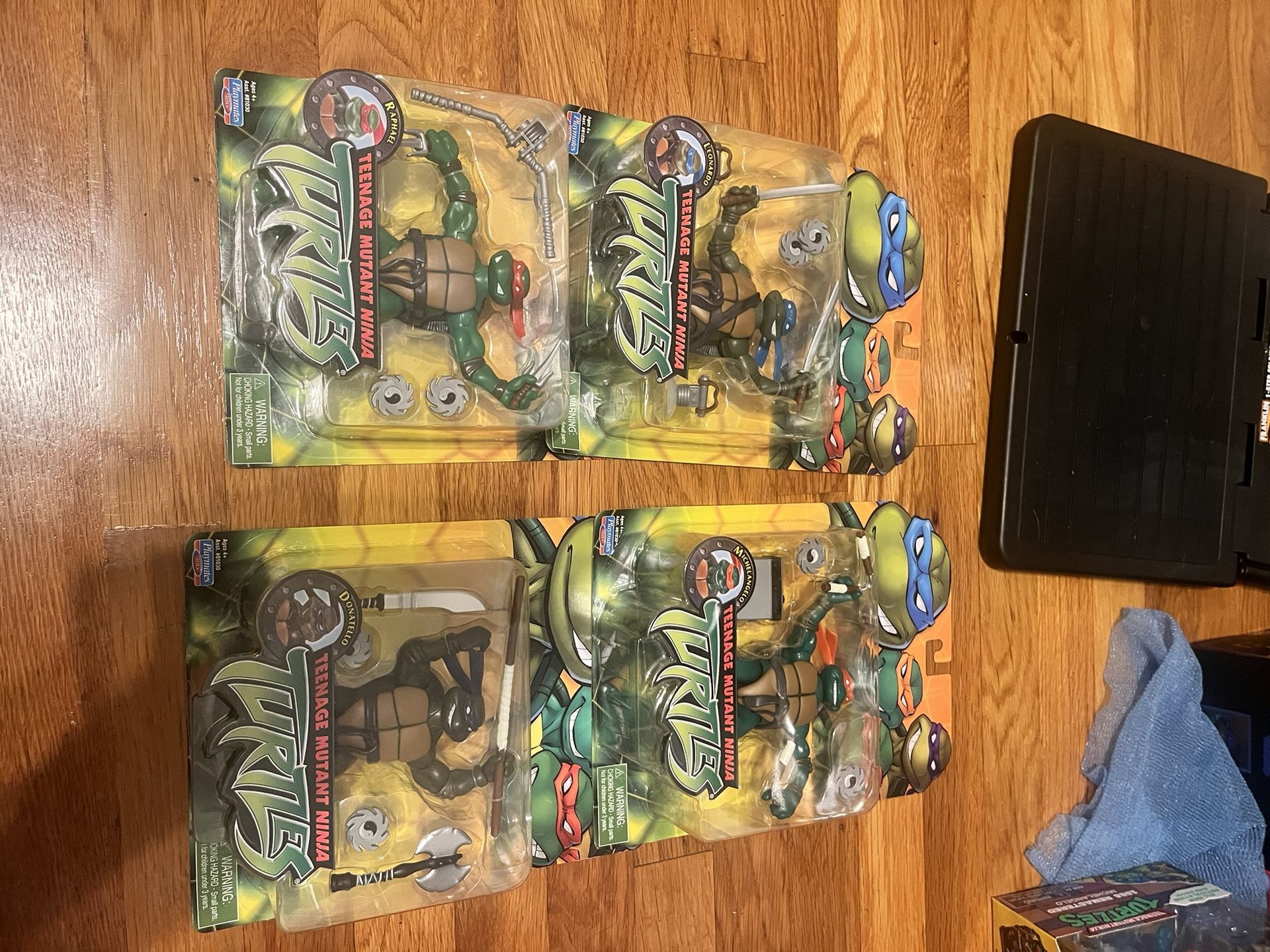 2002 Re release Playmates Line TMNT