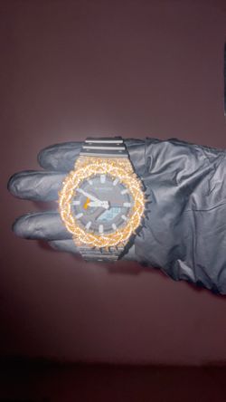 Iced out gshock