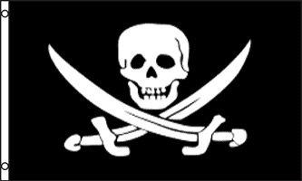 Jack Rackham 3'x5' Polyester Pirate Flag Raiders