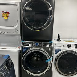 $2,000 OFF New Open Box Ge Front Load Washer And Dryer Set $899 / 1 YR Extended Warranty / MSRP $2,899