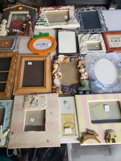 Assorted Picture Frames  see 12 pictures  $5 each