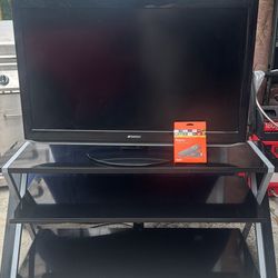 TV + Stand + Fire Stick (Ready to Use) – Bundle Deal