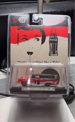 M2 Machines CHASE Coca Cola 1957 Chevrolet 150 Handyman Station Wagon 1 of 750