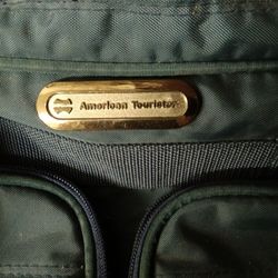 American Tourister Gently used mens travel bag