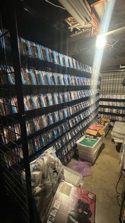 Large USED Blu-ray Inventory (3,315 Cases with Disc)