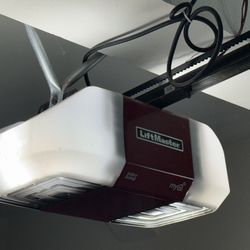 Garage Door Opener With Track