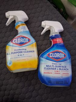 Clorox spray