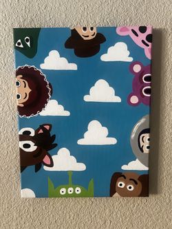 Toy Story Canvas Painting 
