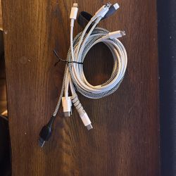 Iphone USB A & Lighting charger Cords