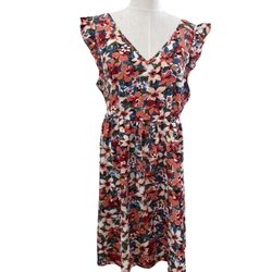 Floral Print Dress Size OXL