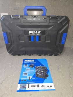 Kobalt Case Stack Toolbox 7x21.25 inches
