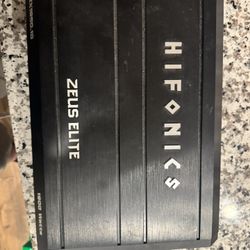 Hifonics Zues 1900w Amp