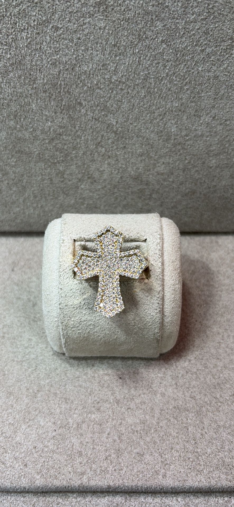 Cross Diamond Good Ring 
