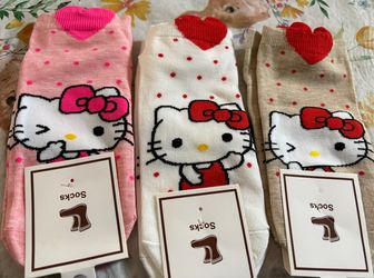 Hello Kitty socks $6each