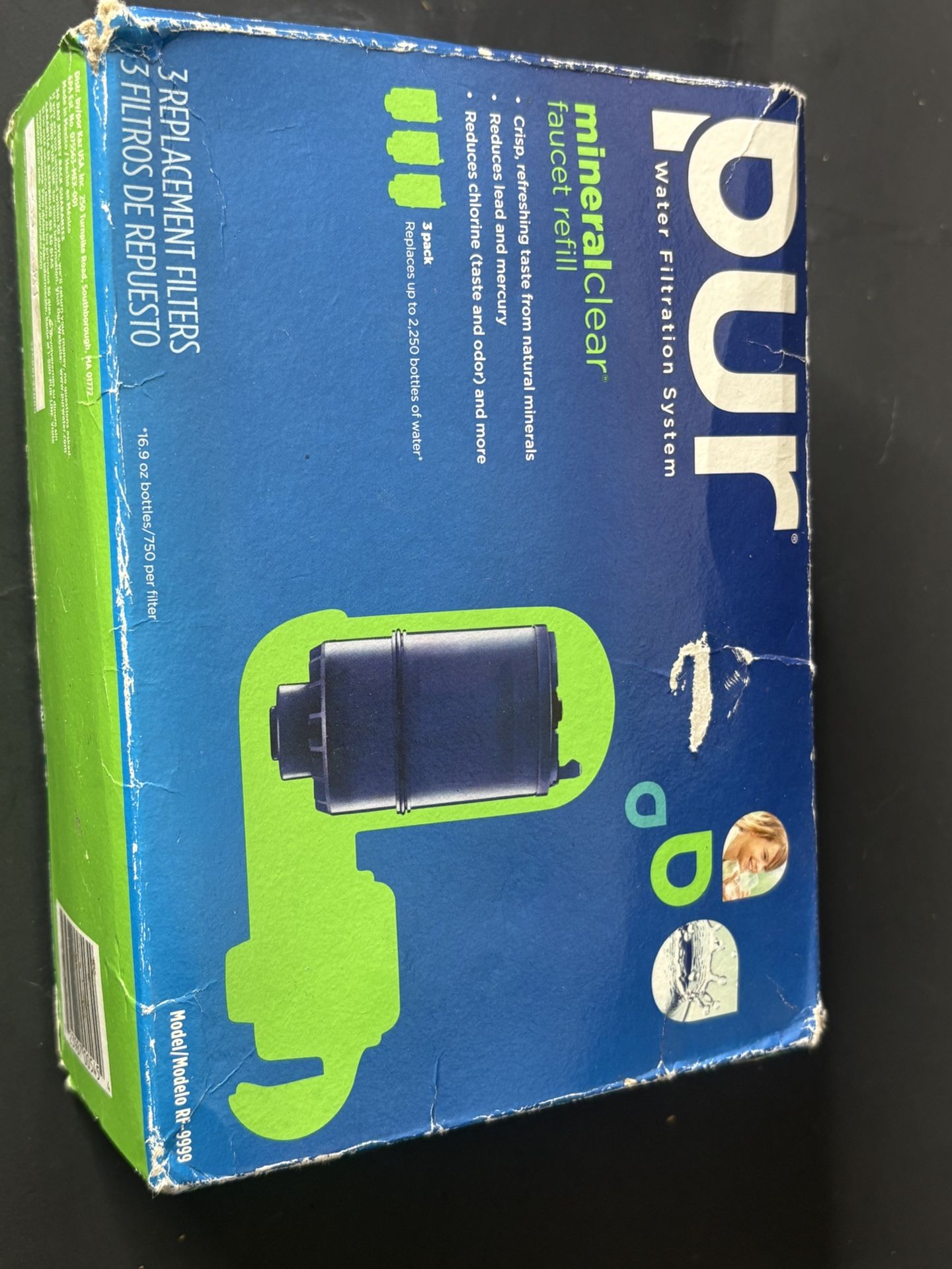 Pur Mineral clear Faucet refill filters - New
